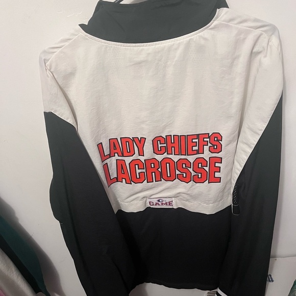 Black and White Cherokee Lacrosse Jacket - Picture 6 of 6